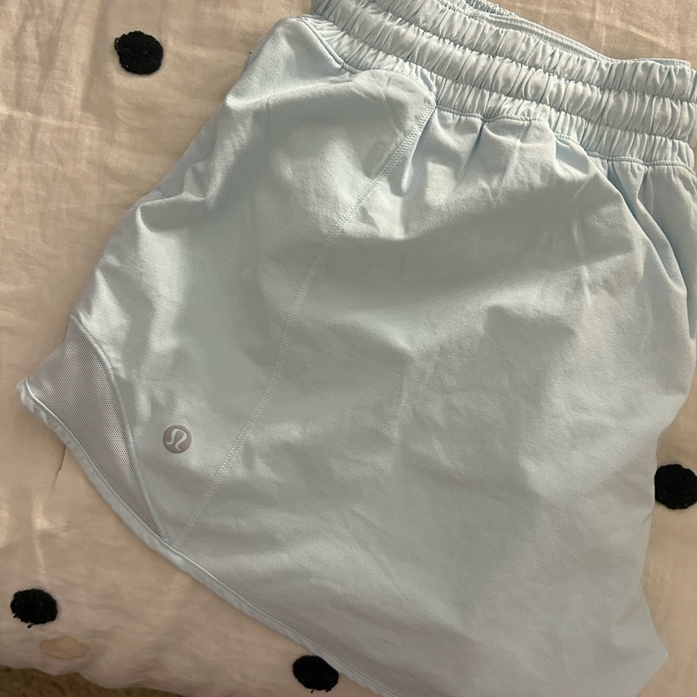 lululemon athletica Women's Sky Blue Athletic Shorts